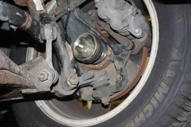 picture of the stub axle